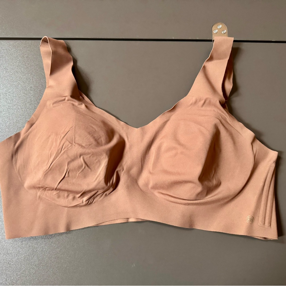 Seamless Tan Honeylove Bra